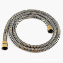 1.5m Dual Clamp Stainless Steel High Flow Shower Hoseancient Gold 1.5 Meters Long