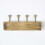 Homescapes Decorative Green Wall Mounted Coat Hook Rack 4