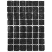 48pcs Non-slip Rubber Feet Pad Self-adhesive Furniture Protectors Self-adhesive Felt Non-slip Grippers Sofa Grips for Hard Floor Surfaces -t