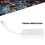 Convertitore da MagSafe2/1 a Type-C 65W Bianco Compatto 9