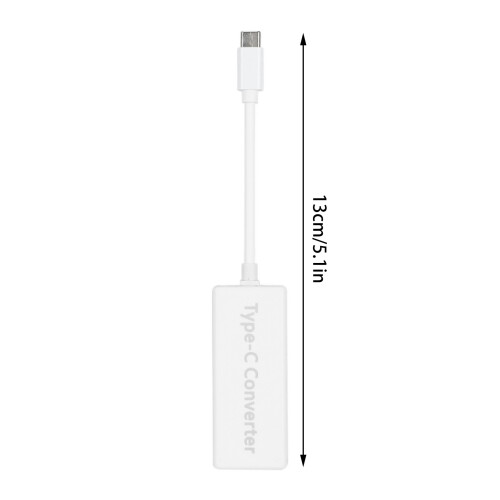 Convertitore da MagSafe2/1 a Type-C 65W Bianco Compatto 1