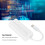 Convertitore da MagSafe2/1 a Type-C 65W Bianco Compatto 5