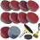 Sanding Discs Pad Kit, Pack Of 100 Sanding Paper with Sponge Pads 1