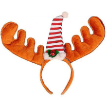 Christmas Headbands with Cute Elk-deer Horns, Reindeer Antlers, Hairband, Christmas Party Accessories, 6