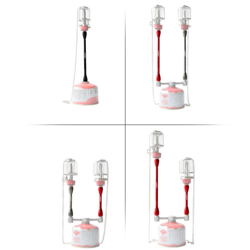 Lixada asta estensibile in alluminio 12cm/21.5cm argento 1