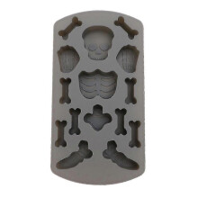 Creative Baking Molds Human Skeleton Molds Silicone Fondant Cakes Molds Baking Tools (dark Grey)