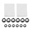 CC01 100 mAh kit d'éclairage RC 12 LED 3,2 oz 1/10-1/8 6
