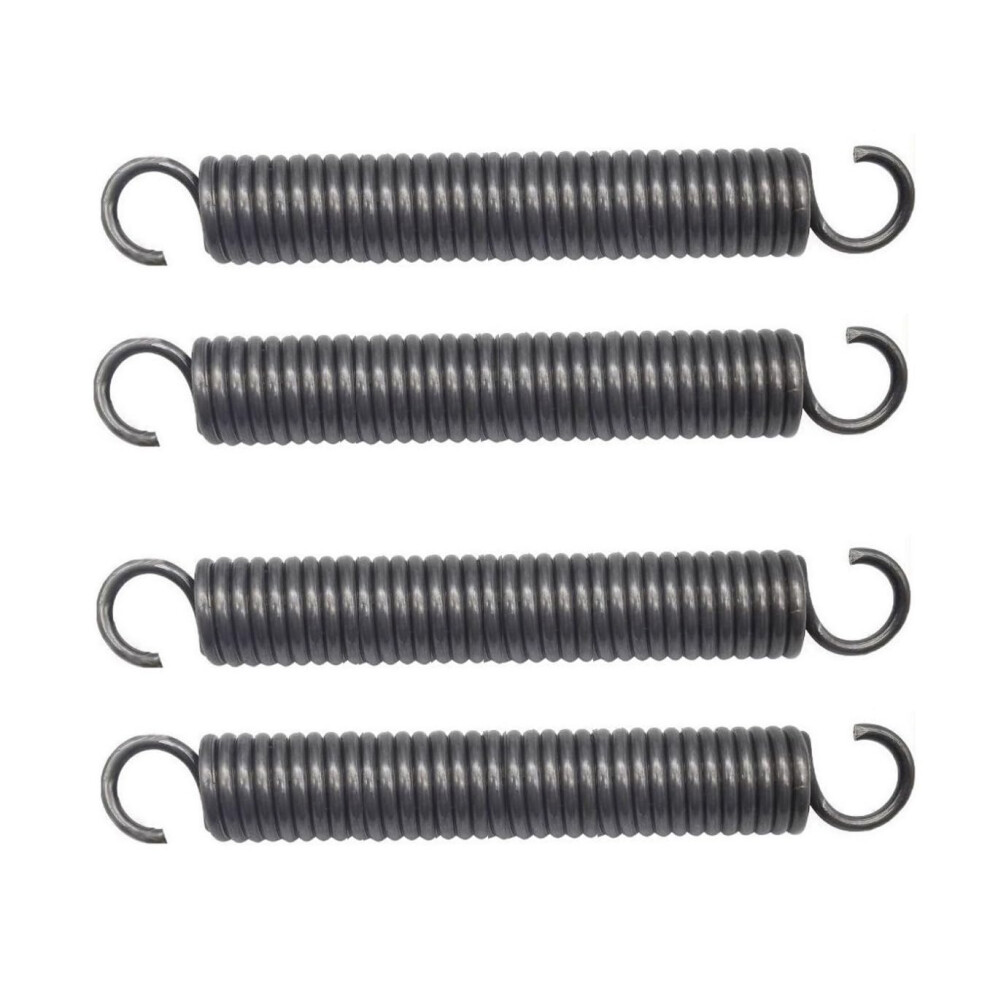 4 Pieces 120Mm Tension Spring With Hooks, 2.5Mm Wire Diameter, 16Mm Outer Diameter For Various Applications 6947110252711