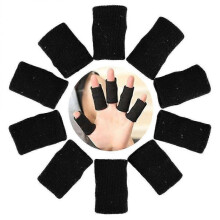 Finger Protective Cover for Sport,stretchy Finger Protector Sleeve Brace Thumb Grip Tape -aya