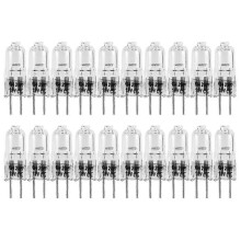 20 Pcs G4 Halogen ,20w 12v Halogen Light 2 Pin Clear Lamp Bulb,for Cooker Lighting,signal Lights,tr