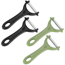 4 Pcs Y-shaped Swivel Potato Peelers, Stainless Steel Vegetable Peelers, Kitchen Fruit Peelers Slicers Multifunctional