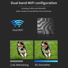 TV Box New H618 Android 14 T95 Max Smart TV Box Dual Wifi 2.4G and 5.8G 6K 3D