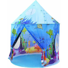 Children's play tents Ocean Blue Castle Children's tent Kids Teepee Play Tent House Baby