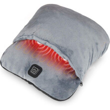 electric foot warmer, heated feet, soft, fast heating pad, USB heated foot warmer