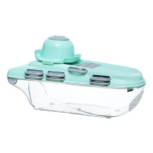 High-quality 7-in-1 kitchen multi-function vegetable cutter, light green, vegetable cutter 3