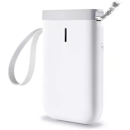 Label printer D11 2021 Portable wireless label printer with ribbon and knees