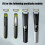 The razor blade is compatible with the Philips Oneblade replacement blade One Blade Pro 1