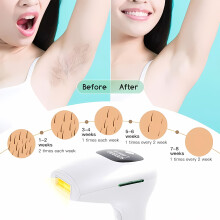900,000 flashes painless facial bikini underarm and IPL hair removal device shave