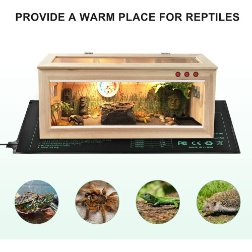 Heating mat for germinating seedlings and pets, hydroponic heating pad for creeping plants