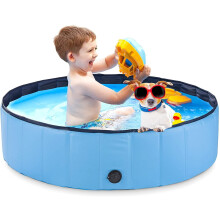 Collapsible Dog Pool 120cm  30cm 48 Inch  12 Inch Large Size Dog Pools