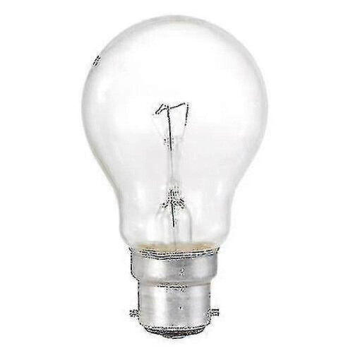 10 Pack 60w Bc B22 Clear Classic Light Bulbs, Bayonet Cap