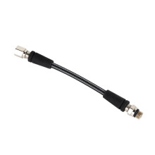 High Pressure Regulator Hose for Diving, 65cm Flexible Braided Black Hose for Scuba Gear, Safe and Durable
