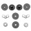 Cymbal Replacement Parts -Ao 12