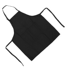 Tablier étanche pour art des ongles 31,3  25,8 po Noir