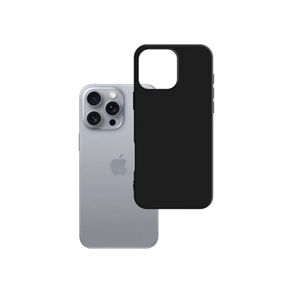 3MK Matt Case iPhone 16 Pro Max 6.9" czarny/black (Apple iPhone 16 Pro Max), Smartphone Hülle, Schwarz - Bild 4