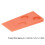 20PCS Tapping Block Floor Installation Tool Set, Orange 6x3x0.5cm 9