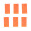 20PCS Tapping Block Floor Installation Tool Set, Orange 6x3x0.5cm 14