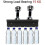 Key Holder with Shelf, 6 Hooks, Self-adhesive Key Organizer Black T 7