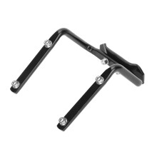 Fahrrad Sattelstütze Flaschenhalter Konverter Fahrrad Sattel Rückenschutz Doppel Wasserflaschenhalter Adapter Schwarz
