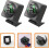 2 Pieces Car Compass With Vehicle Holder, Guide Ball Compass Dashboard Accessory In Black, Navigation Explorer Compass 2