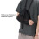 Sling da spalla traspirante e regolabile nero 6