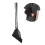 Sling da spalla traspirante e regolabile nero 1