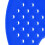 30 pièces Disque d'entrée de ruche 6,9 cm bleu 5