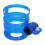 Porte-bouteille de vélo bleu réglable 7-7,5-8 cm 2