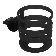 Porte-bouteille réglable pour vélo, noir, 7 à 7,5 cm