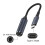 Nabíjací kábel DC samica na USB C PD samec 4
