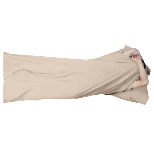 Doublure de sac de couchage petit kaki coton pur 2