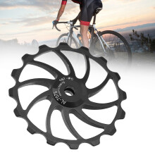 MEIJUN 16T Fahrrad Kettenführung Hinterrad MTB Rennrad Keramiklagerschiebehülse Schwarze Lenkrolle Ersatzteile