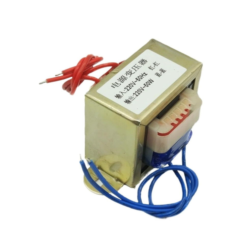 Transformer Db-50Va 50Va Isolation Transformer 220V To 220V 0.22A Anti-Interference 1:1 Safety Rated 6947110253534