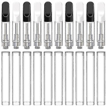 10 Pcs Empty Storage Cartridges for 1.0ml Glass Ceramics Easy To Fill Empty Storage Cartridges