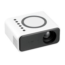 1 Set Mini Projector High Definition Portable Led Projector Movie Projector For Home Office (Uk Plug)