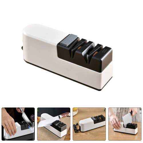 Electric Cutter Sharpener Kitchen Electric Sharpener Sharpening Tool For Restaurant 2