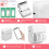 1 Set Label Maker Portable Label Printer Usb Label Printer Student Pocket Label Printer 3