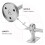 Handrail Support Hand Rail Bracket Stairway Railing Bracket Stair Rail Bracket Adjustable Handrail Bracket 10
