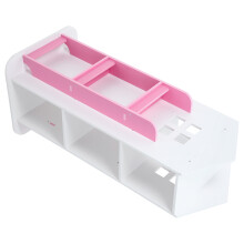 1 Set Rotating Bookshelf Wood Bookshelf Book Organizer Storage Display Rack