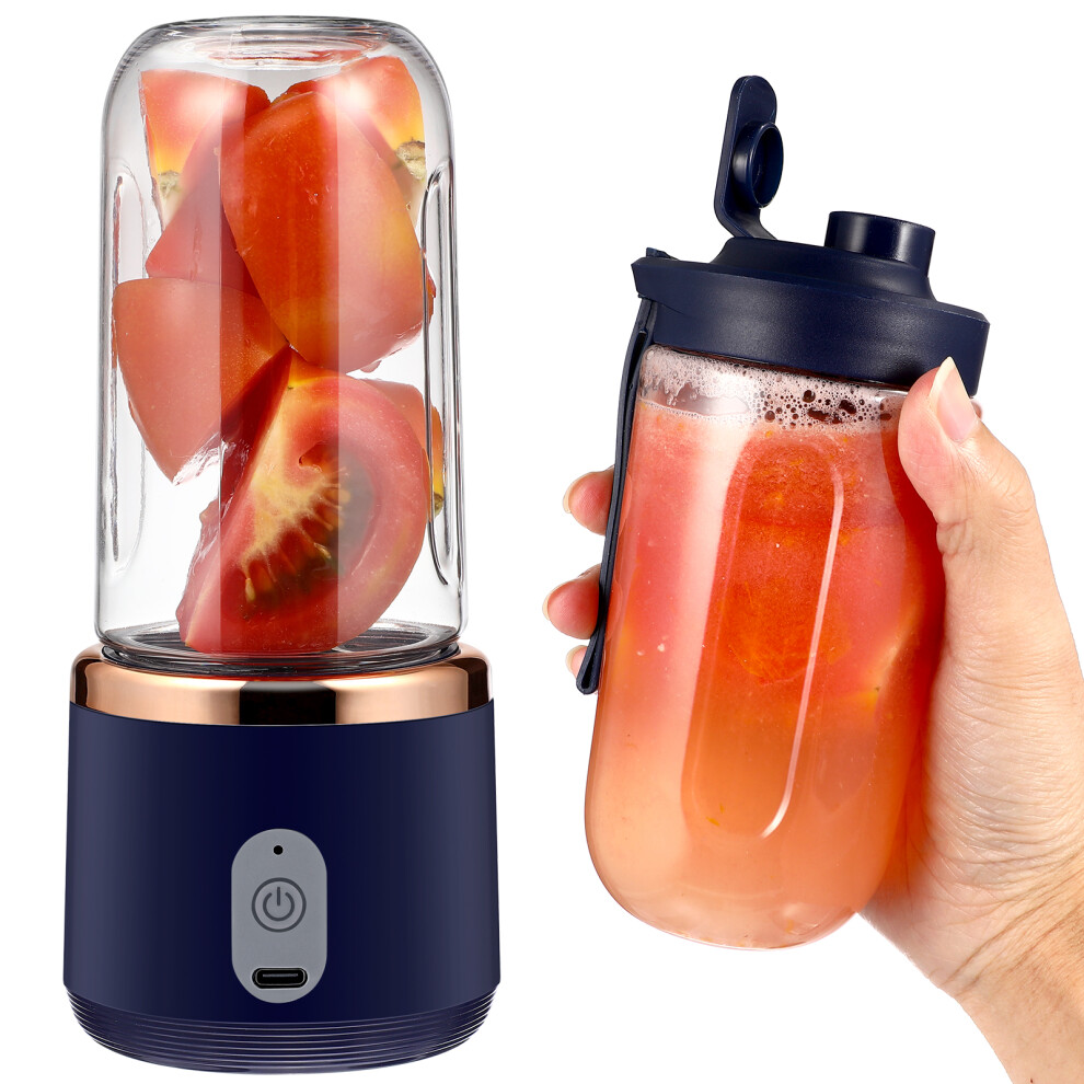 Electric Juice Maker Portable Smoothie Usb Mini Juicer Fruit Machine For Travel-image-OPC-PJRBCRP-NEW